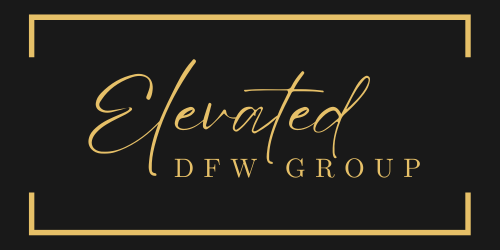Elevated DFW Group Black & Gold Logo (500 x 250 px)